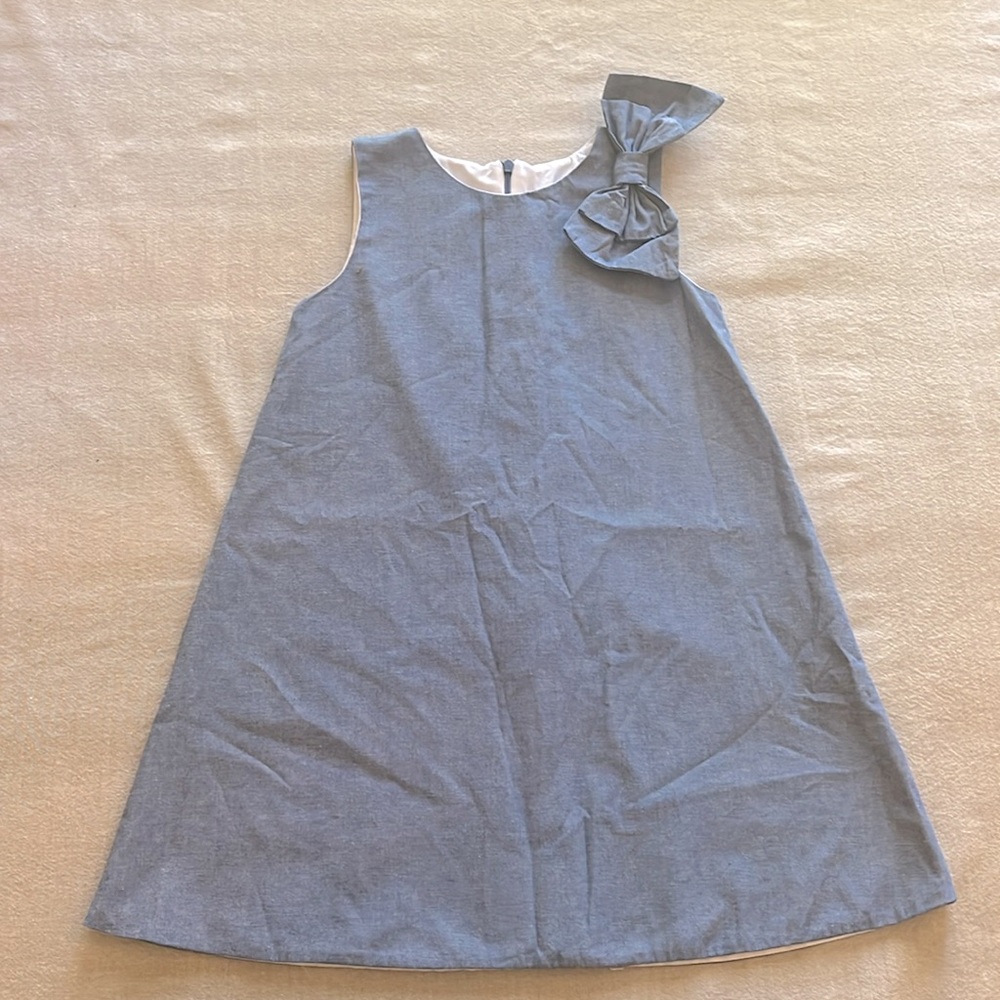 Girls Sage and Lilly chambray dress size 5